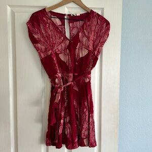 Roxy red dress
